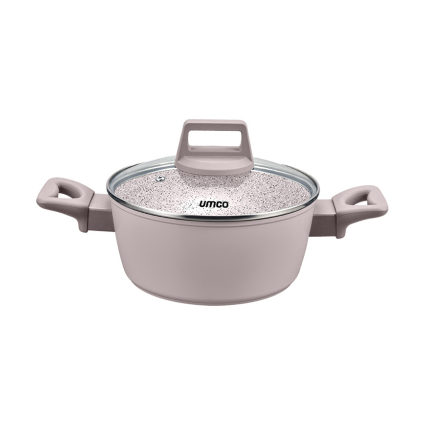 Juego de Ollas UMCO Rosewood Ceramic: Elegancia Natural y Cocina Saludable (6 Piezas)