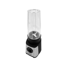 Licuadora Personal Nutri Mix UMCO 300W | 2 Vasos de 750 ml, Cuchillas para Hielo y Tapas de Viaje