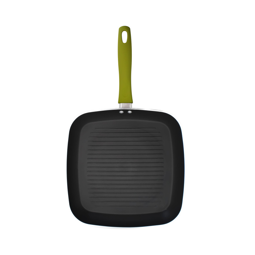 ASADOR CUADRADO UMCO COLORES OLIVA INDUCCION