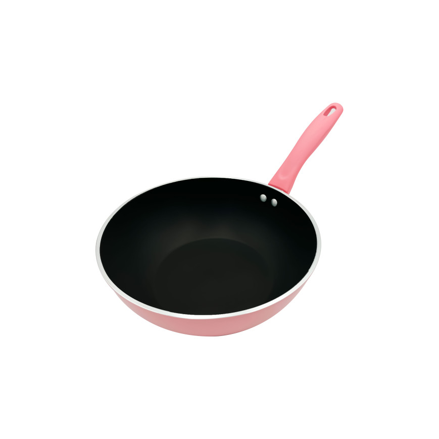 WOK UMCO COLORES ROSADO INDUCCION