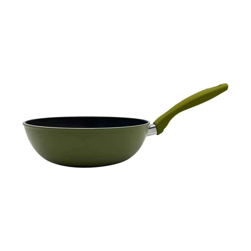 WOK UMCO COLORES OLIVA  INDUCCION