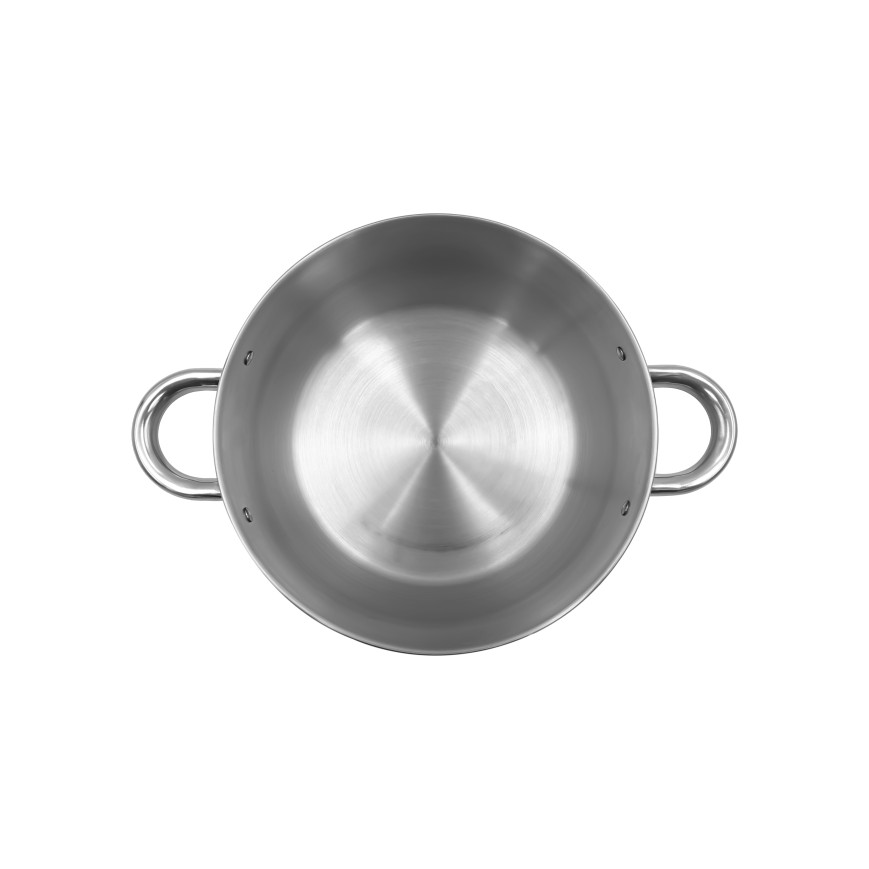 Juego de Ollas UMCO de Acero Inoxidable con Tapas de Vidrio