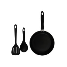 SET DUO NEGRO FORJADO UMCO INDUCCION CON UTENSILIOS