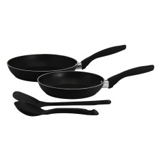 SET DUO NEGRO FORJADO UMCO INDUCCION CON UTENSILIOS