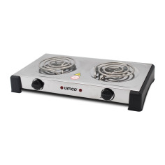 HORNILLA ELÉCTRICA 2 H INOXIDABLE PRÁCTICA UMCO 1500 W
