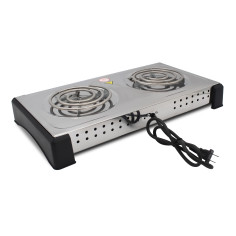 HORNILLA ELÉCTRICA 2 H INOXIDABLE PRÁCTICA UMCO 1500 W