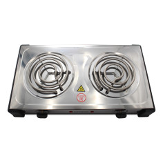 HORNILLA ELÉCTRICA 2 H INOXIDABLE PRÁCTICA UMCO 1500 W