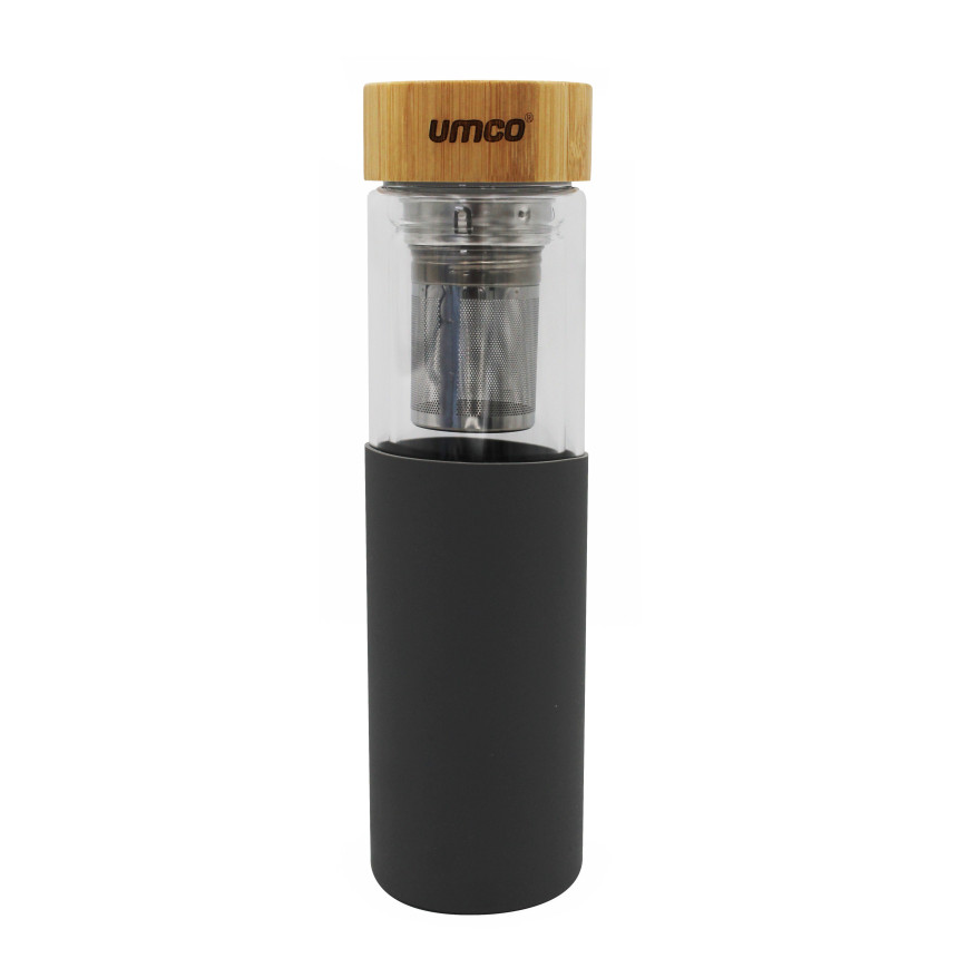 Botella Duo-Glass UMCO: Hidratación con estilo, sabor puro y máxima practicidad