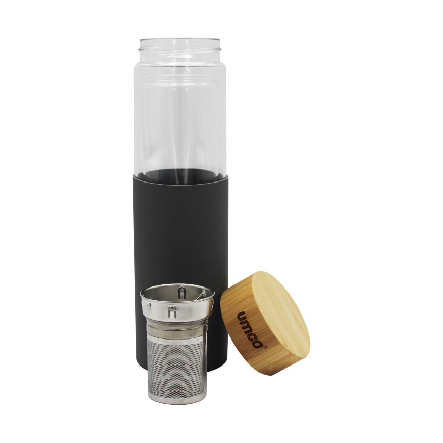 Botella Duo-Glass UMCO: Hidratación con estilo, sabor puro y máxima practicidad
