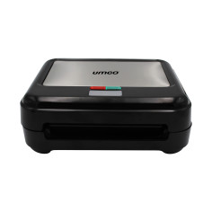 Mini Waflera 2 en 1 UMCO 1100W | Wafles y Panqueques con Placas Antiadherentes Intercambiables