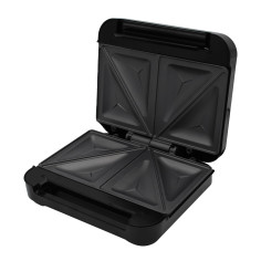 Sanduchera Inoxidable UMCO 750W | Placas Antiadherentes para 2 Panes con Diseño Moderno -