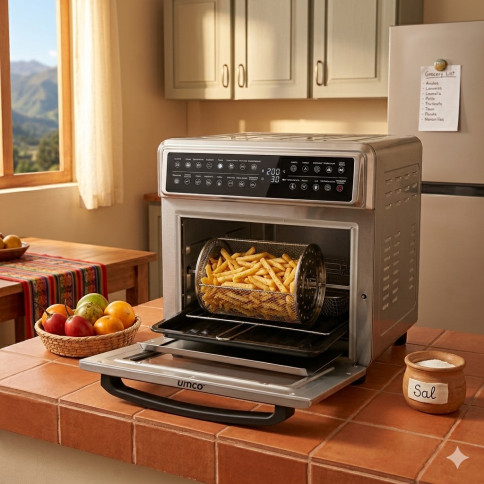 Super Horno Air Fryer UMCO 23L | Freidora de Aire y Horno Multifunción 1700W