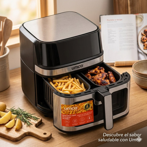 Air Fryer 8 Litros Dual-Heat | Freidora de Aire