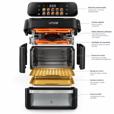 Horno Air Fryer Smart 10 Litros | Freidora de Aire Digital