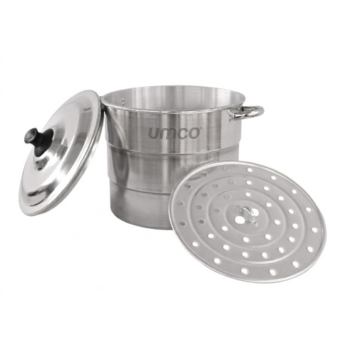 Tamalera UMCO 20 Litros de Aluminio | 32 cm