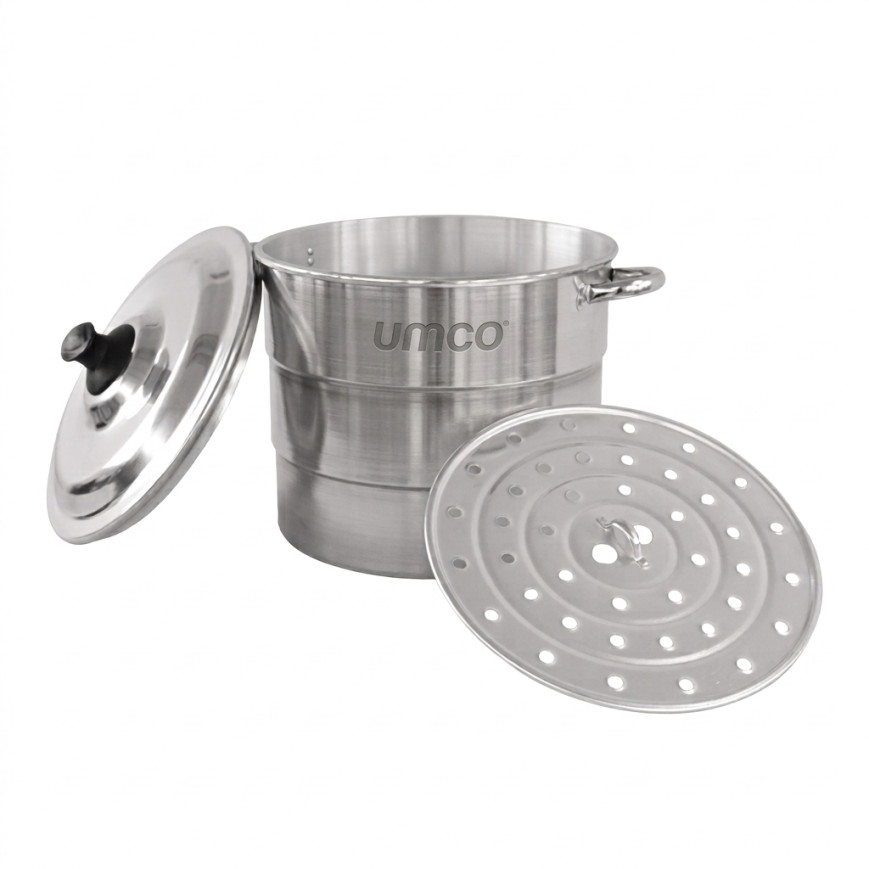 Tamalera UMCO 20 Litros de Aluminio | 32 cm
