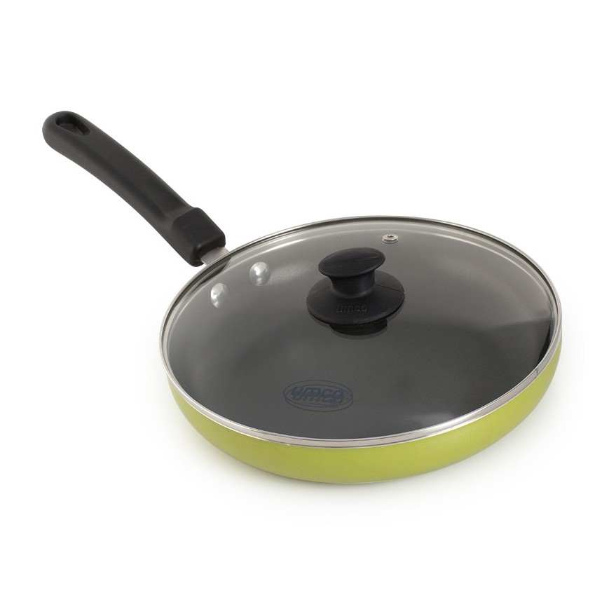 SARTÉN ESMALTADO TAPA DE VIDRIO UMCO