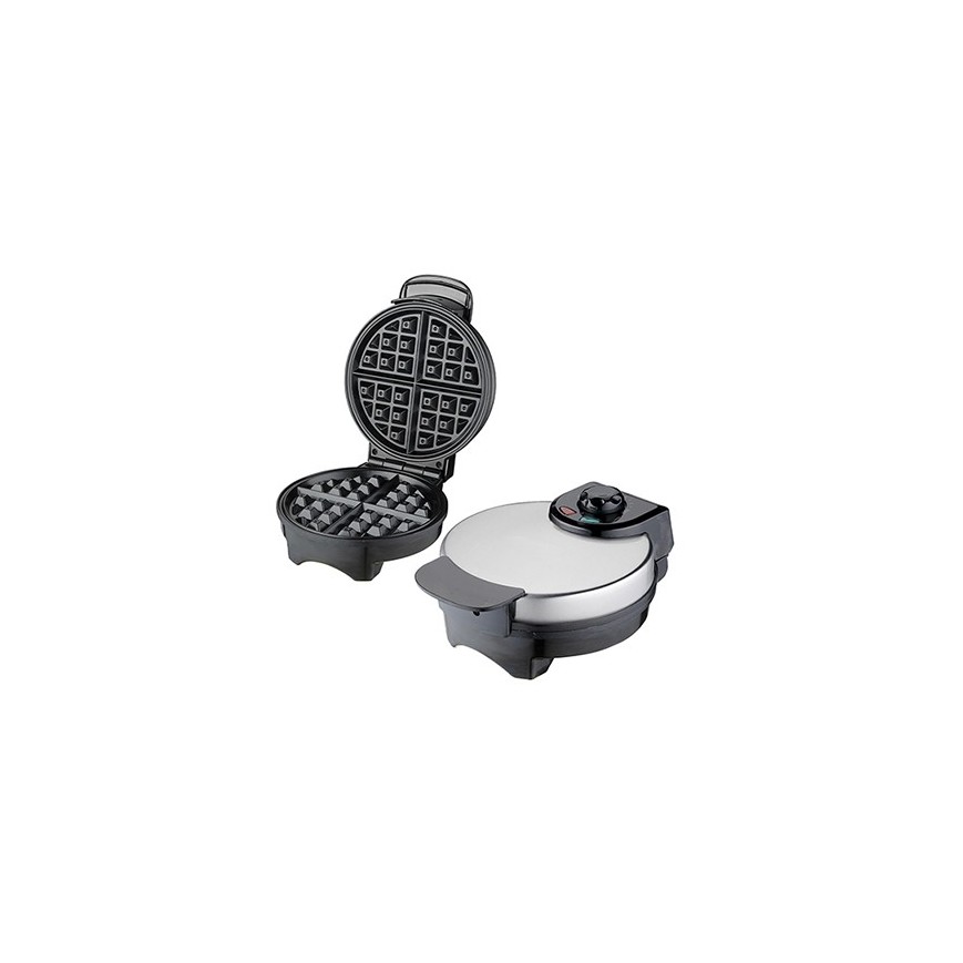 Waflera Redonda UMCO 850 W | Placas Antiadherentes | Temperatura Máxima 240 °C