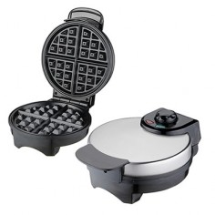 Waflera Redonda UMCO 850 W | Placas Antiadherentes | Temperatura Máxima 240 °C