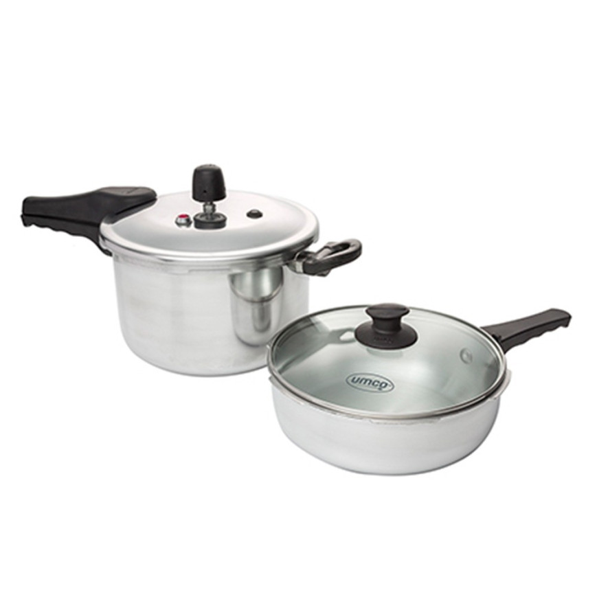 COMBO UMCO OLLA A PRESIÓN INDUCCIÓN 2+4 LITROS