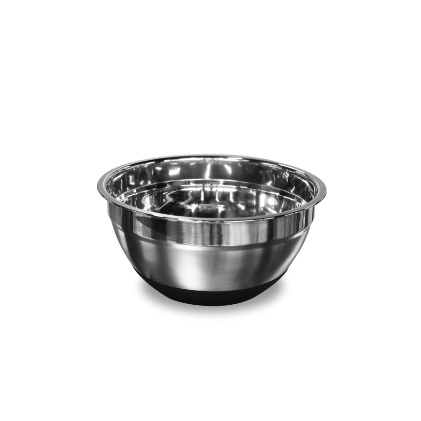 BOWL DE ACERO CON BASE DE SILICONA UMCO