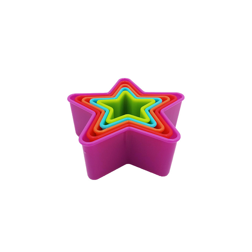 SET DE CORTADORES TIPO ESTRELLA 5 PIEZAS UMCO