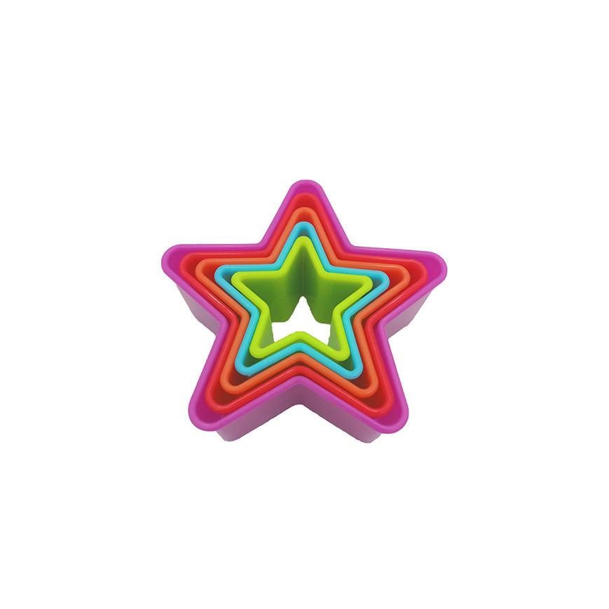 SET DE CORTADORES TIPO ESTRELLA 5 PIEZAS UMCO