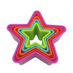 SET DE CORTADORES TIPO ESTRELLA 5 PIEZAS UMCO