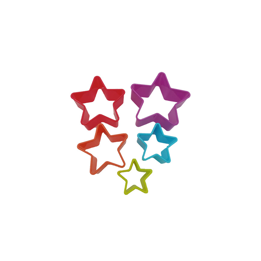SET DE CORTADORES TIPO ESTRELLA 5 PIEZAS UMCO