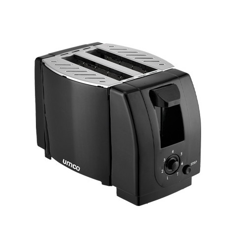 Tostadora 2 Panes UMCO 750 W | 7 Niveles de Tostado | Bandeja para Migas