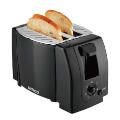 Tostadora 2 Panes UMCO 750 W | 7 Niveles de Tostado | Bandeja para Migas