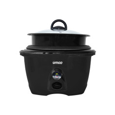ARROCERA CON VAPORERA NEGRO 1.8 L