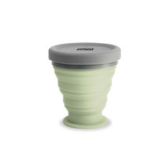 VASO PLEGABLE CON TAPA 200 ML