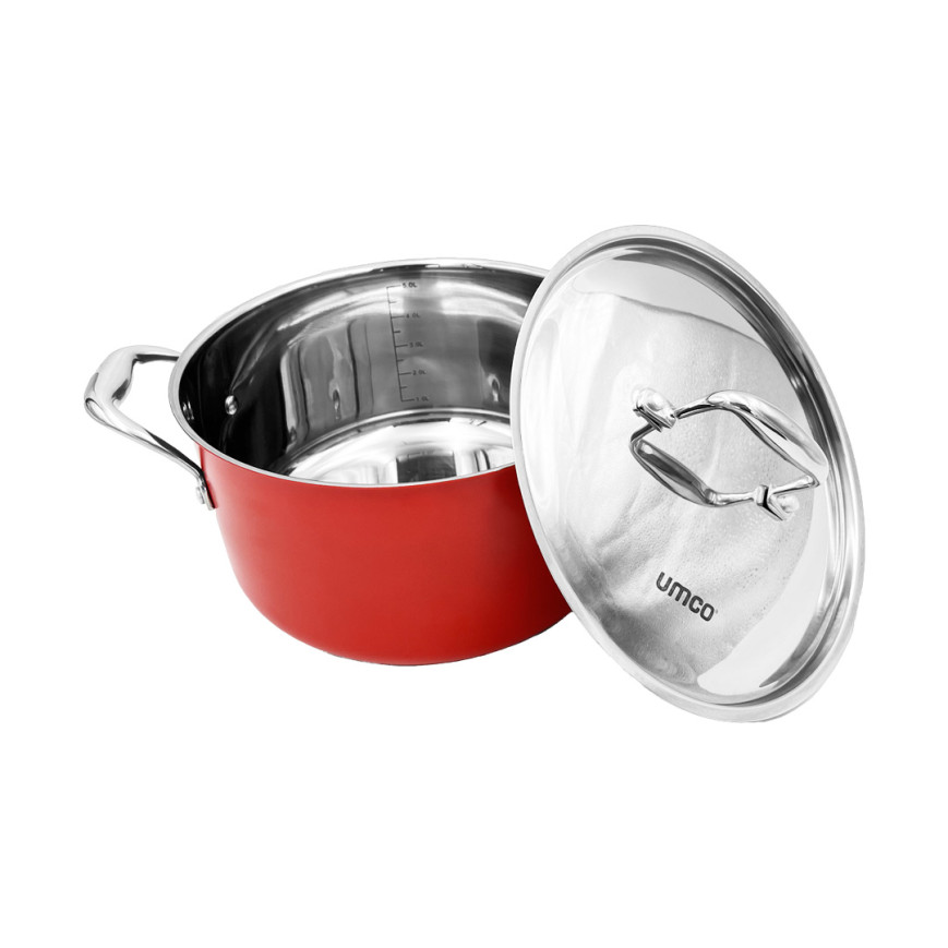 CALDERO RUBI UMCO ACERO INOXIDABLE