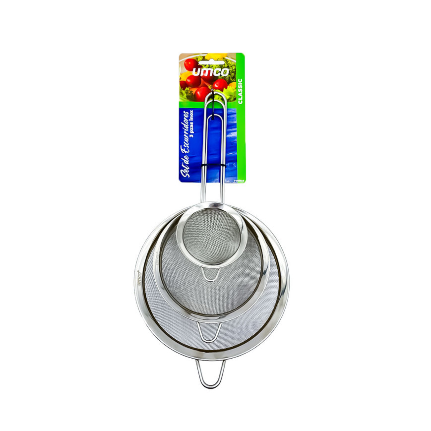 SET DE ESCURRIDORES UMCO INOX