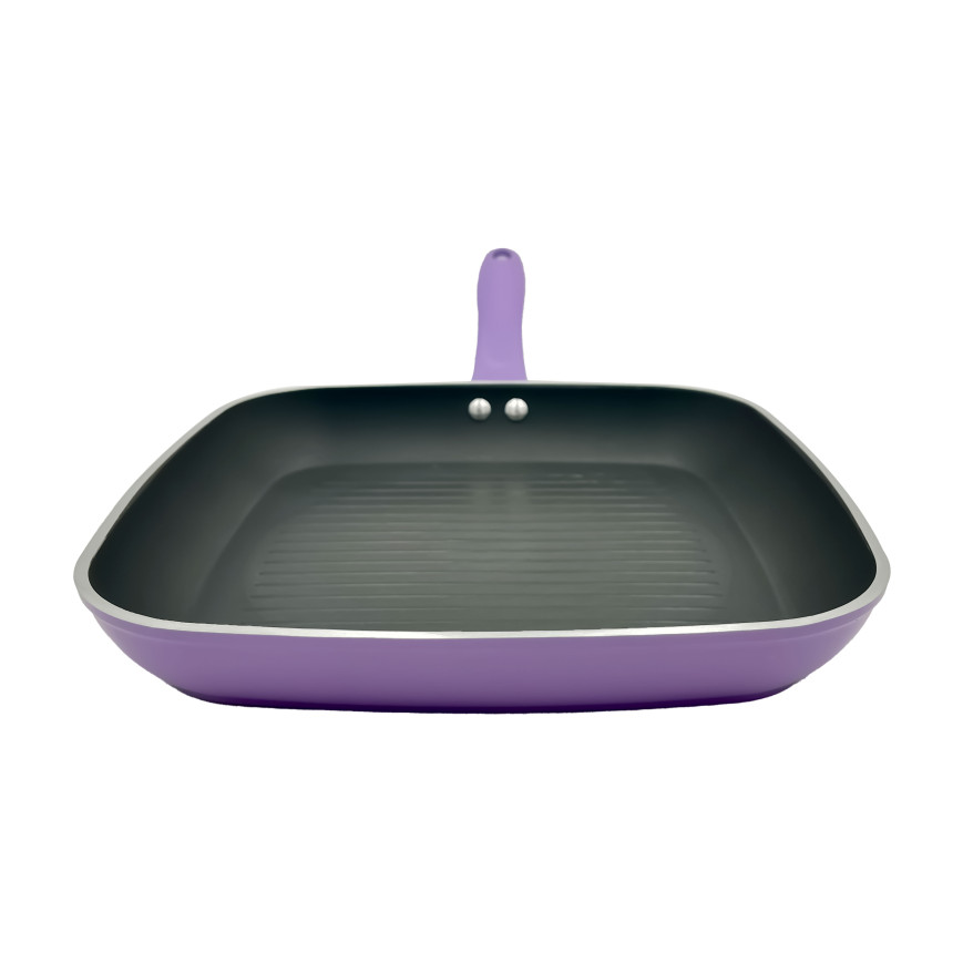 ASADOR CUADRADO UMCO  COLORES LILA  INDUCCION